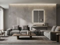 Specchio rettangolare con illuminazione da parete&nbsp;FULMINE - CONNECT SRL