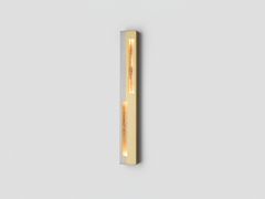 Lampada da parete in ottone&nbsp;SEAM STACK LARGE - ARTICOLO STUDIOS
