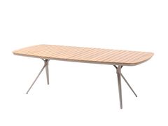 Tavolo da giardino rettangolare in legno ad altezza standard&nbsp;BARI - ARTIE GARDEN INTERNATIONAL