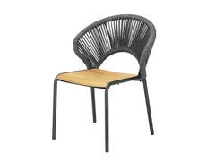 Sedia da giardino in corda e teak&nbsp;HOLLY - ARTIE GARDEN INTERNATIONAL