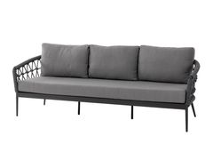 Divano da giardino lineare in tessuto a 3 posti&nbsp;MUSES - ARTIE GARDEN INTERNATIONAL