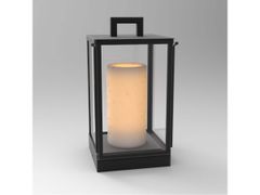 Lampada da tavolo per esterno a LED in ottone a batteria&nbsp;BELLEFEU ON BATTERY OUTDOOR 1L - POST LIGHT INTERNATIONAL