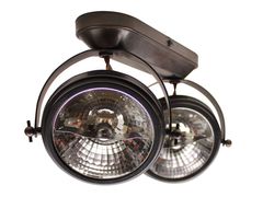 Faretto multiplo orientabile in ottone&nbsp;CENTONZE ON ROUNDED PROFILE - POST LIGHT INTERNATIONAL