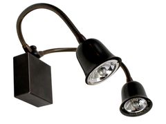 Lampada da lettura orientabile in ottone&nbsp;LISIBLE FLEURE TWIN - POST LIGHT INTERNATIONAL