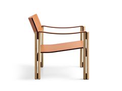 Poltrona in pelle con braccioli&nbsp;ABACO - B&B ITALIA