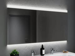 Specchio bagno rettangolare da parete con illuminazione integrata&nbsp;COSMO - BISELARTE