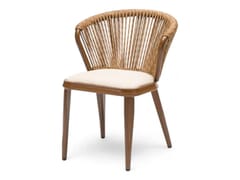 Sedia da giardino in corda per contract&nbsp;CANNES - BISTROMANIA  SAS