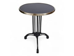 Tavolo rotondo in ottone per contract&nbsp;EIFFEL - BISTROMANIA  SAS