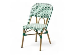 Sedia da ristorante impilabile in alluminio&nbsp;HAUSSMANN - BISTROMANIA  SAS