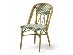 Sedia da ristorante impilabile in alluminio&nbsp;TROCA - BISTROMANIA  SAS