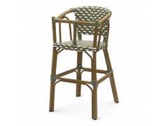 Seggiolone in alluminio&nbsp;TROCA - BISTROMANIA  SAS