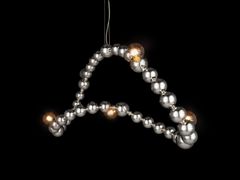 Lampadario in metallo&nbsp;BELLA CHANDELIER HORIZONTAL - BRAND VAN EGMOND
