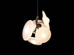 Lampada a sospensione in vetro&nbsp;BLOSSOM CHANDELIER ROUND - BRAND VAN EGMOND