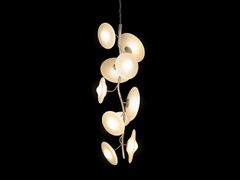 Lampada a sospensione in vetro&nbsp;BLOSSOM CHANDELIER VERTICAL - BRAND VAN EGMOND