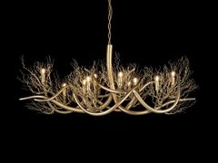 Lampadario fatta a mano in metallo&nbsp;DESERT WIND CHANDELIER OVAL - BRAND VAN EGMOND
