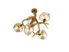 Lampada da soffitto in metallo e vetro&nbsp;ERSA CEILING CHANDELIER - BRAND VAN EGMOND