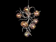Lampada a sospensione in metallo e vetro&nbsp;ERSA CHANDELIER CONICAL - BRAND VAN EGMOND