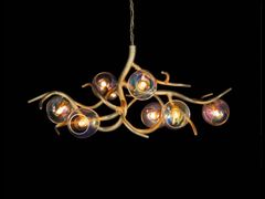 Lampada a sospensione in metallo e vetro&nbsp;ERSA CHANDELIER OVAL - BRAND VAN EGMOND
