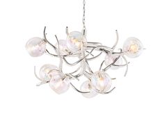 Lampada a sospensione in metallo e vetro&nbsp;ERSA CHANDELIER ROUND - BRAND VAN EGMOND