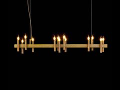 Lampada a sospensione in metallo&nbsp;SHIRO HANGING LAMP LONG - BRAND VAN EGMOND