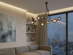 Lampada a sospensione in rame&nbsp;MI PIEGO - BRG ILLUMINAZIONE GUARNIERI LORENZO E LEONARDO