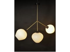 Plafoniera in ottone satinato&nbsp;BARONESSA - BRG ILLUMINAZIONE GUARNIERI LORENZO E LEONARDO