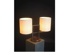 Lampada da tavolo in ottone satinato&nbsp;MONTALCINO - BRG ILLUMINAZIONE GUARNIERI LORENZO E LEONARDO