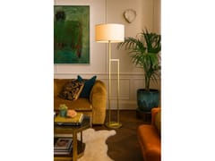 Piantana in ottone satinato&nbsp;MONTALCINO - BRG ILLUMINAZIONE GUARNIERI LORENZO E LEONARDO