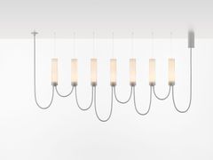 LAMPADA A SOSPENSIONE IN VETRO E CORDA&nbsp;ARCADE+ - BROKIS