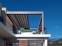 Pergola addossata in alluminio&nbsp;R213 PERGOLIFE - BRIANZATENDE