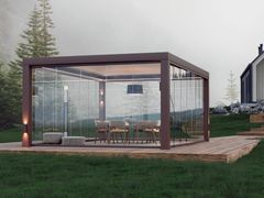 Pergola in alluminio a lamelle orientabili&nbsp;R620 PERGOKLIMA - BRIANZATENDE