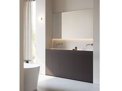 Mobile lavabo da terra doppio con lavabo integrato&nbsp;CAMIRA - BUTO DESIGN