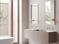 Mobile lavabo sospeso doppio con lavabo integrato&nbsp;CAMIRA - BUTO DESIGN