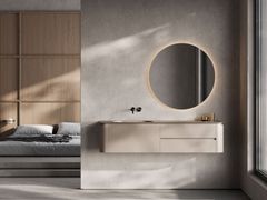 Mobile lavabo sospeso con lavabo integrato&nbsp;GALIANO - BUTO DESIGN