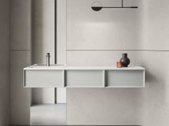 Mobile lavabo sospeso con lavabo integrato&nbsp;PRO HQ - BUTO DESIGN