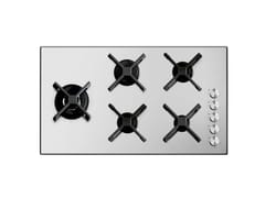 Piano cottura a gas da incasso in acciaio inox&nbsp;1PSP95 - BARAZZA