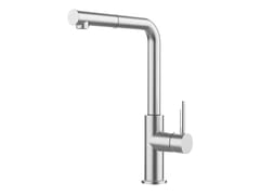 Miscelatore da cucina in acciaio inox&nbsp;OFFICINA ONE 1RUBO1DS - BARAZZA