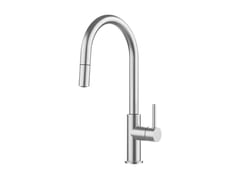 Miscelatore da cucina in acciaio inox&nbsp;STEEL ONE 1RUBS1DS - BARAZZA