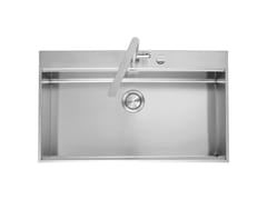Lavello a una vasca da incasso in acciaio inox&nbsp;B_FREE 1LBF9 - BARAZZA