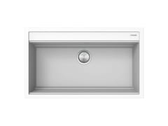 Lavello da incasso a una vasca in materiale composito&nbsp;CITY 1LCY91B - BARAZZA