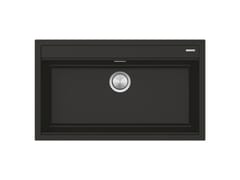 Lavello a una vasca da incasso in materiale composito&nbsp;CITY 1LCY91N - BARAZZA