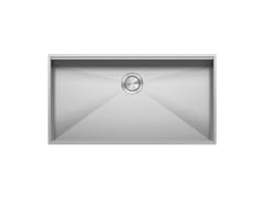 Lavello a una vasca da incasso in acciaio inox&nbsp;FLEXI R. 