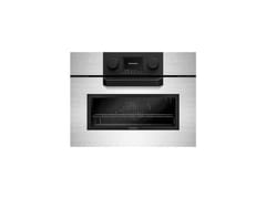 Forno a microonde da incasso in acciaio inox&nbsp;ICON STEEL 1FEVSMC - BARAZZA
