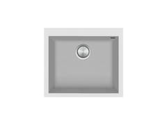 Lavello a una vasca da incasso in materiale composito&nbsp;SOUL 1LSO61B - BARAZZA