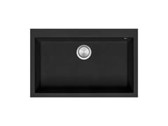 Lavello a una vasca da incasso in materiale composito&nbsp;SOUL 1LSO81N - BARAZZA