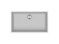 Lavello sottotop a una vasca in materiale composito&nbsp;SOUL 1QSO81BS - BARAZZA