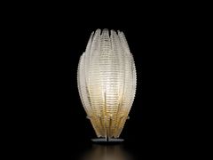Lampada da tavolo fatta a mano in cristallo veneziano&nbsp;AGAVE - BAROVIER&TOSO VETRERIE ARTISTICHE RIUNITE