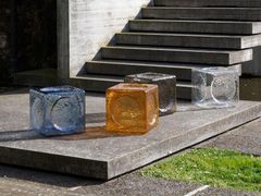 Tavolino di servizio in vetro soffiato&nbsp;ETIME - BAROVIER&TOSO VETRERIE ARTISTICHE RIUNITE