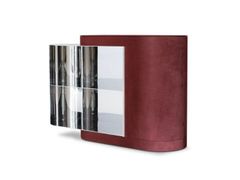 Credenza in pelle&nbsp;BLEND - BAXTER