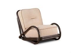 Poltrona da giardino in rattan con braccioli&nbsp;MAYA - BAXTER